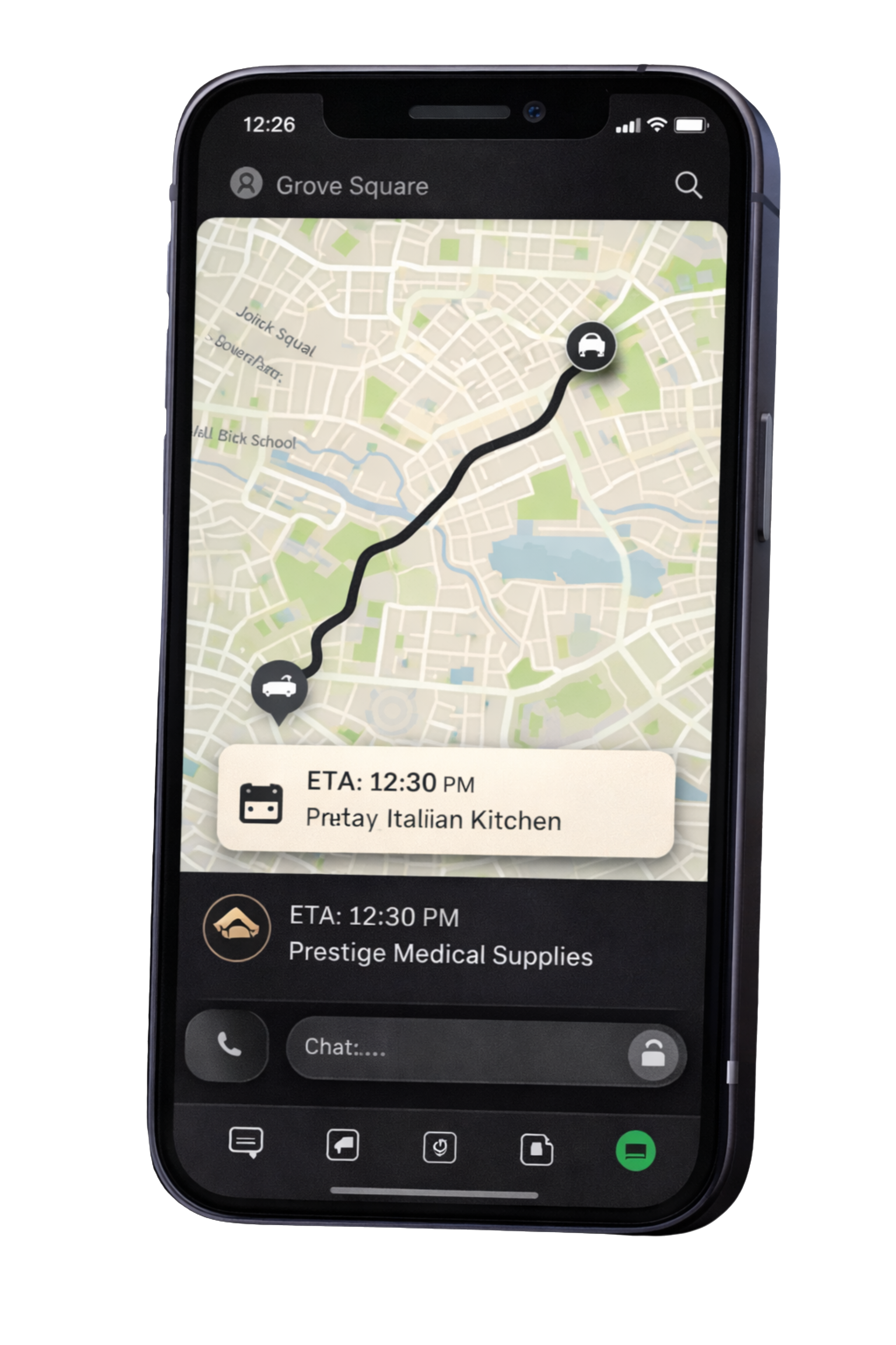 Real time GPS tracking